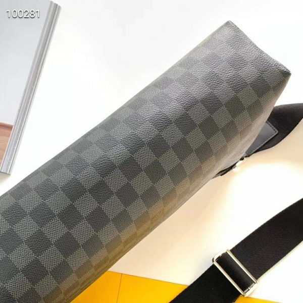 Louis Vuitton LV Men Mick MM Bag Damier Ebene Canvas (4)