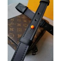 Louis Vuitton LV Men Utility Side Bag Monogram Coated Canvas