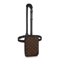 Louis Vuitton LV Men Utility Side Bag Monogram Coated Canvas