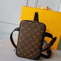 Louis Vuitton LV Men Utility Side Bag Monogram Coated Canvas