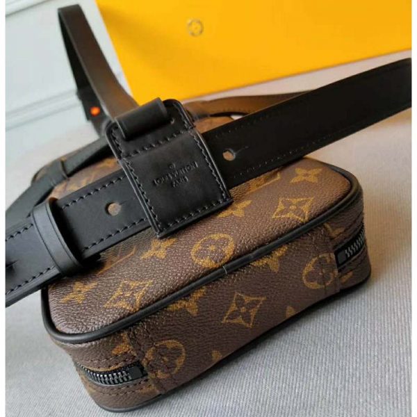 Louis Vuitton LV Men Utility Side Bag Monogram Coated Canvas (4)