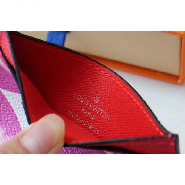 Louis Vuitton LV Women LV Escale Card Holder Monogram Coated Canvas (6)