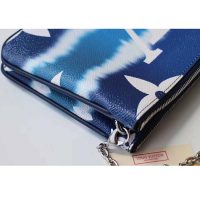 Louis Vuitton LV Women LV Escale Pochette Double Zip-Blue