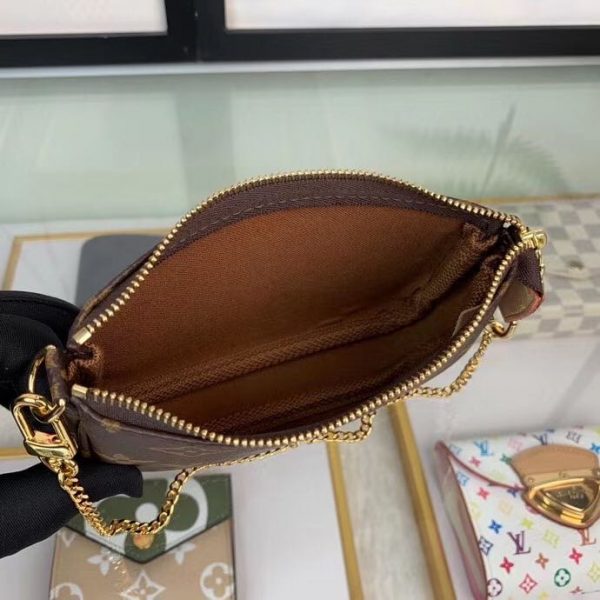 Louis Vuitton LV Women Mini Pochette Accessoires in Monogram Canvas (7)