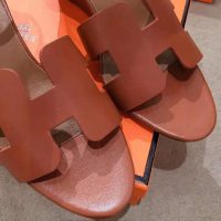 Hermes Women Legend Sandal in Calfskin with Iconic “H” Cut-Out and Thin Ankle Strap 7