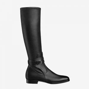 Hermes Women Shoes Soria Boot-Black