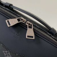 Louis Vuitton LV Men Bumbag in Monogram Eclipse Canvas-Black