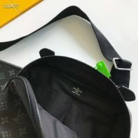 Louis Vuitton LV Men Bumbag in Monogram Eclipse Canvas-Black