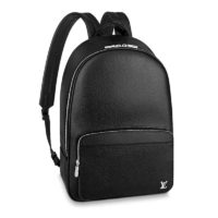 Louis Vuitton LV Unisex Alex Backpack in Taiga Leather-Black