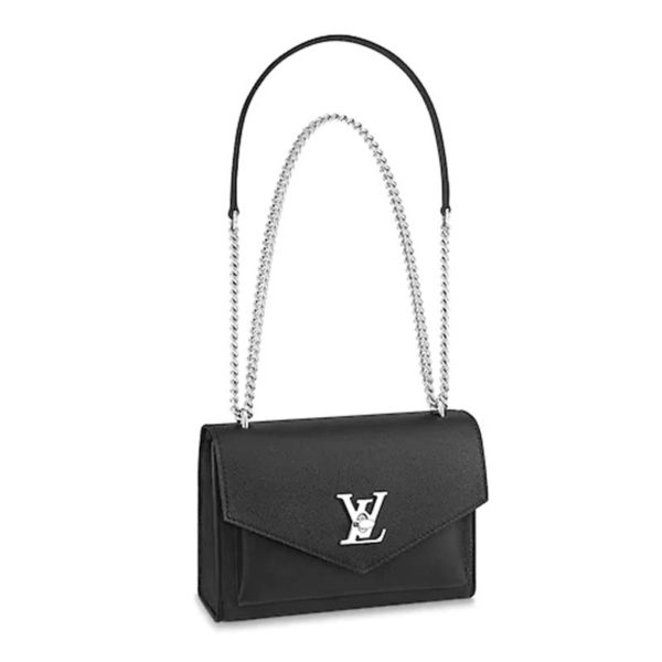 Louis Vuitton LV Women Mylockme BB Soft Grained Calfskin-Black