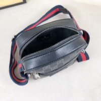 Gucci GG Men GG Black Messenger GG Supreme Canvas