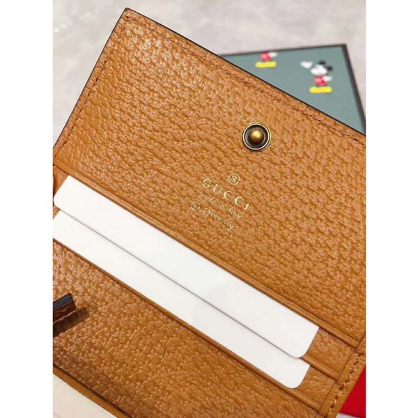 Gucci GG Unisex Disney x Gucci Card Case Wallet-Brown (7)