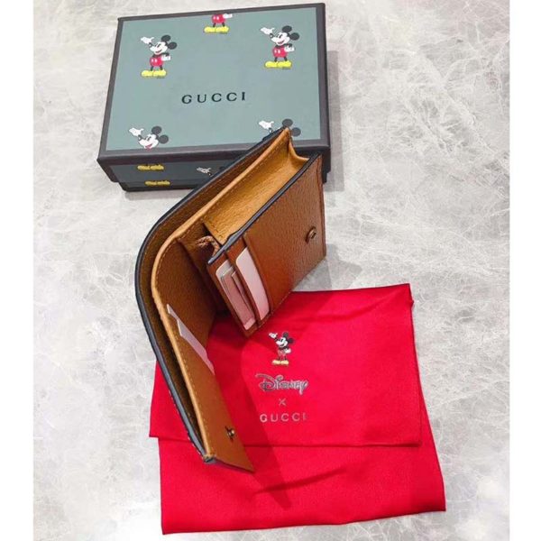 Gucci GG Unisex Disney x Gucci Card Case Wallet-Brown (8)
