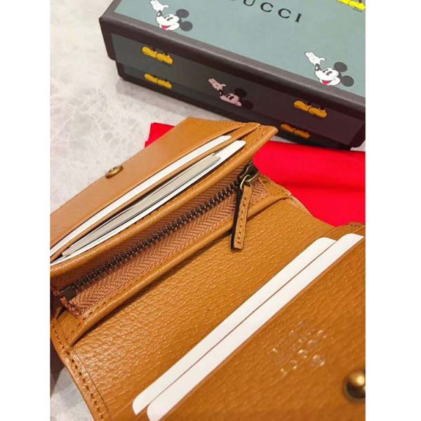 Gucci GG Unisex Disney x Gucci Card Case Wallet-Brown (9)