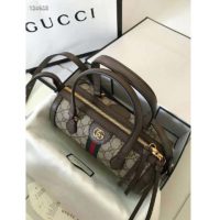 Gucci GG Unisex Ophidia GG Small Boston Bag Supreme Canvas