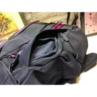 Gucci GG Unisex Techno Canvas Backpack Black Techno Canvas