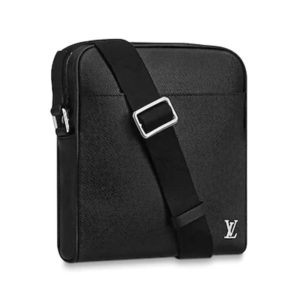 Louis Vuitton LV Men Alex Messenger BB Taiga Cowhide Leather
