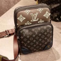 Louis Vuitton LV Men Amazone Sling Bag Monogram Eclipse Canvas