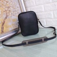 Louis Vuitton LV Men Danube Slim PM City Bag-Black