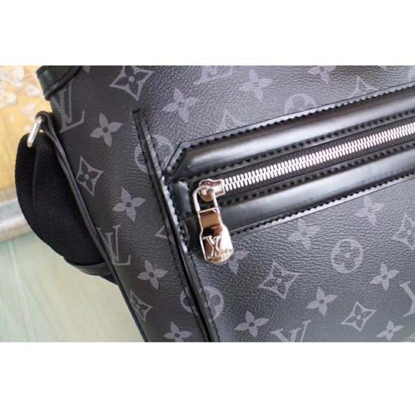 Louis Vuitton LV Men Odyssey Messenger MM Monogram Eclipse Coated Canvas (5)