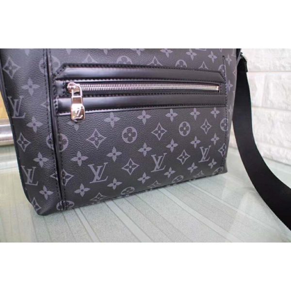 Louis Vuitton LV Men Odyssey Messenger MM Monogram Eclipse Coated Canvas (7)