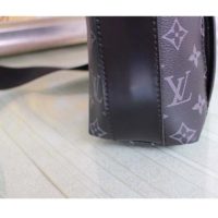 Louis Vuitton LV Men Odyssey Messenger MM Monogram Eclipse Coated Canvas