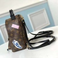 Louis Vuitton LV Unisex Backpack Bag in Monogram Canvas-Brown