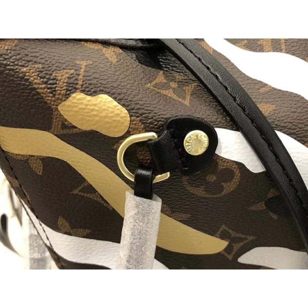 Louis Vuitton LV Unisex LVXLOL Neverfull MM Bag Monogram Canvas (12)