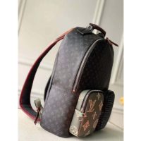 Louis Vuitton LV Unisex Multipocket Backpack Monogram Eclipse Coated Canvas