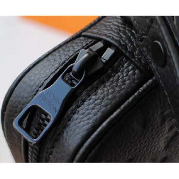Louis Vuitton LV Unisex Pochette Volga Bag Taurillon Cowhide Leather (8)