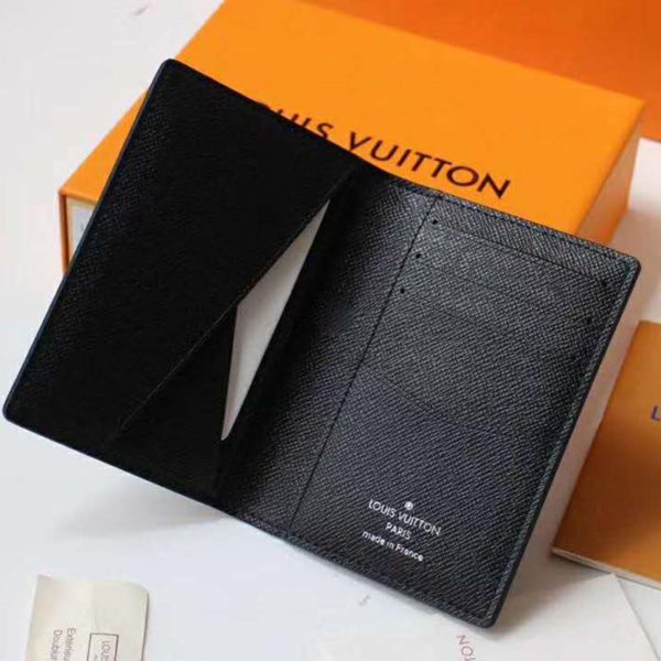 Louis Vuitton LV Unisex Pocket Organizer Giant Damier Ebene Canvas (6)