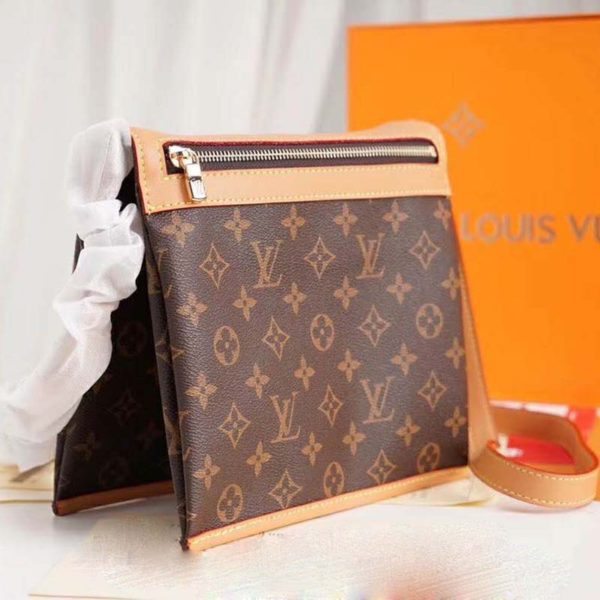 Louis Vuitton LV Unisex Saumur Messenger PM Bag Monogram Canvas (10)