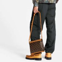 Louis Vuitton LV Unisex Saumur Messenger PM Bag Monogram Canvas