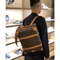 Louis Vuitton LV Unisex Soft Trunk Backpack MM Monogram Canvas