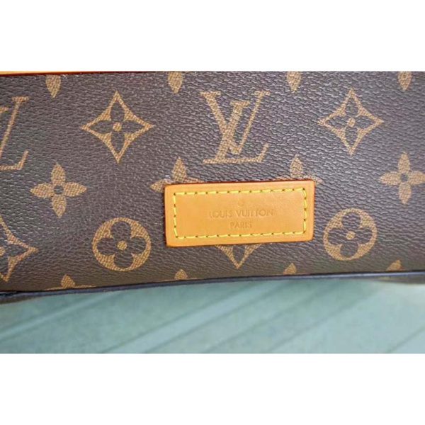 Louis Vuitton LV Unisex Soft Trunk Backpack MM Monogram Canvas (8)