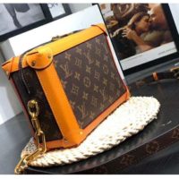 Louis Vuitton LV Unisex Soft Trunk Bag Monogram Coated Canvas-Brown