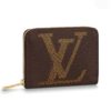 Louis Vuitton LV Unisex Zippy Coin Purse Giant Monogram Coated Canvas