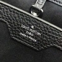 Louis Vuitton LV Women Capucines BB Black Taurillon Leather