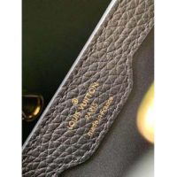 Louis Vuitton LV Women Capucines PM Taurillon Leather in Black