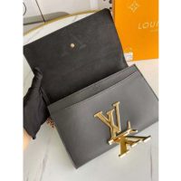 Louis Vuitton LV Women Louise Chain GM Smooth Patent Calfskin