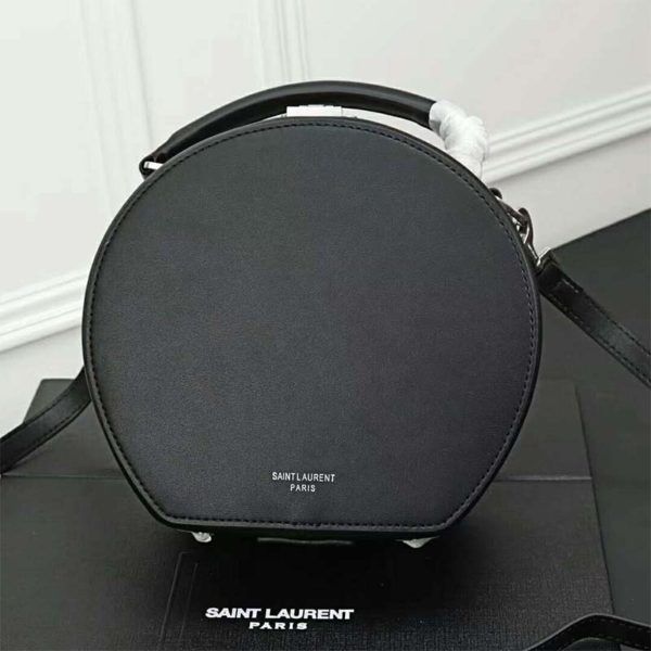 Saint Laurent YSL Women Mica Box in Smooth Leather-Black (1)