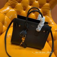 Saint Laurent YSL Women Sac De Jour Souple Baby-Black