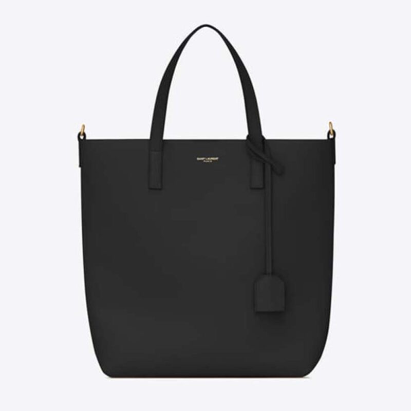 Saint Laurent YSL Women Saint Laurent Toy Shopping Supple-Black