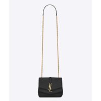 Saint Laurent YSL Women Sulpice Small in Matelasse Leather-Sandy