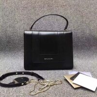 Bvlgari Women Large Flap Cover Bag “Serpenti Forever” in Calf Leather 1