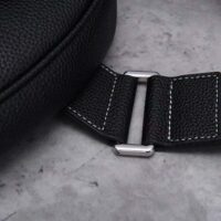 Dior Men Saddle Bag in Black Calfskin 1