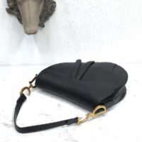 Dior Women Saddle Bag in Black Calfskin 1