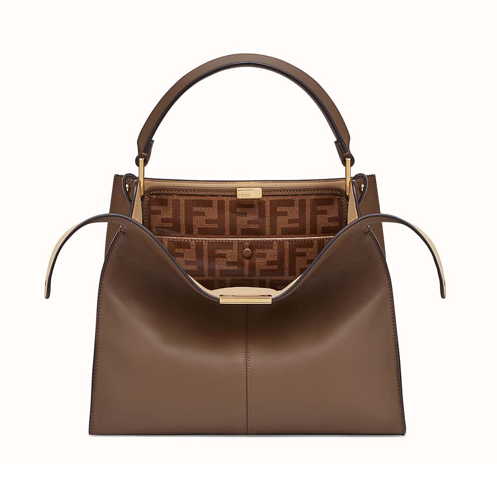 Fendi Women Peekaboo X-Lite Regular Leather Bag