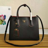 Prada Women Double Saffiano Leather Bag 1