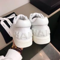 Chanel Women Sneakers Calfskin White